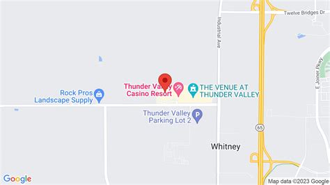 directions to thunder valley casino